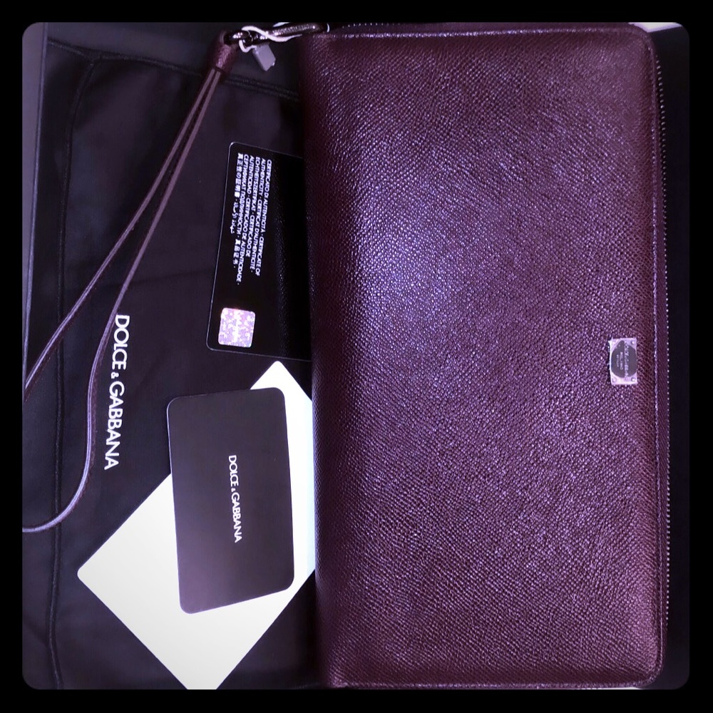 Authentic Dolce Gabanna wristlet wallet